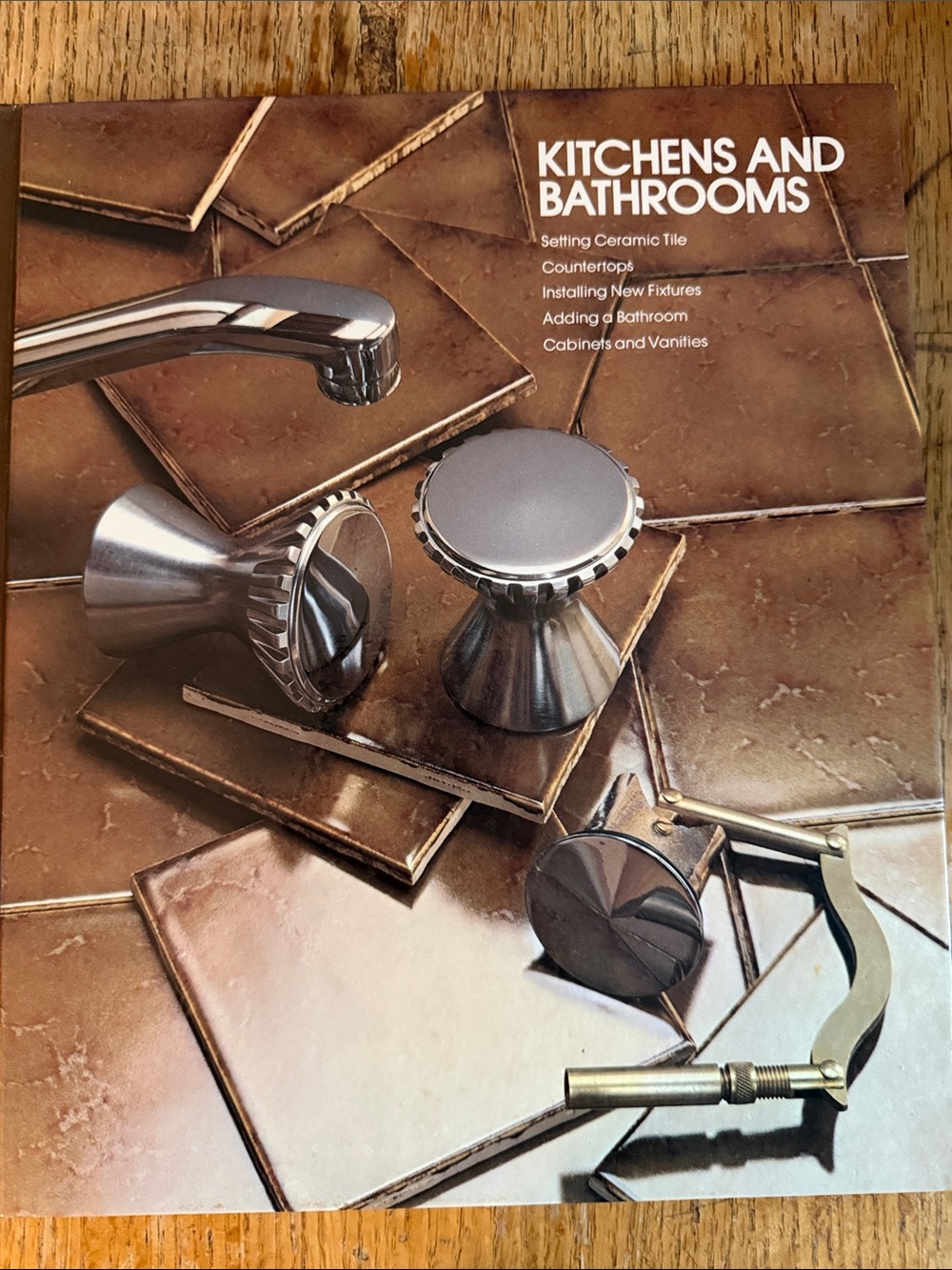 Kitchens and Bathrooms Hardcover Guide - Brown Cover